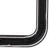 entry door window parts lippert replacement frame with seal for rv doors - exterior black