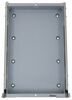 kwikee accessories and parts battery boxes trays rv tray - 24 inch long x 15-13/16 wide steel 200 lbs gray
