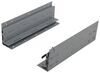 cargo adjustable rail kit for kwikee rv storage slide out tray assembly - 22 inch long 400 lbs