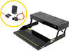 motorhome no ground contact kwikee electric rv step complete assembly - single 28 series 23-5/8 inch wide