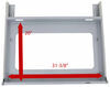 portable refrigerators 33-3/4 inch wide kwikee rv slide out refrigerator tray - 28-1/16 long x 33-5/16 200 lbs