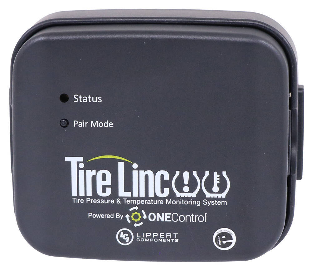 Tire Linc TPMS for RVs and Trailers w/ Signal Booster - Bluetooth - 4 Lippert Tire Linc Tpms Tire Pressure And Temp Monitoring System