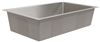 kitchen sink 27 x 16 inch better bath rv - single bowl long wide stainless steel