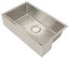 Better Bath Single Bowl RV Kitchen Sink - 27" Long x 16-1/2" Wide - Stainless Steel