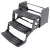 towable camper no ground contact lippert manual pull-out step for rvs - triple 9 inch drop 25-1/2 wide steel 300 lbs