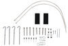 rv awnings arms solera classic universal for manual pull-style - 63 inch to 68 long white