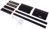 rv awnings replacement mounting bracket kit for lippert solera 5000 series slide toppers - black