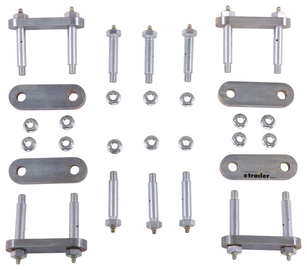 Lippert AP Kit - Tandem Axle Road Armor Wet Bolts and Shackles - LC52SV