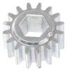 gears replacement lippert hex gear for schwintek rv slide-outs - 1 inch bore 16 teeth qty