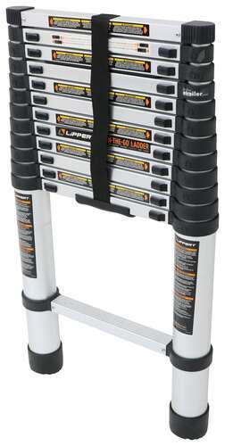 Lippert On-The-Go Telescopic Ladder - 12-1/2' Extended - 14-1/3' Reach ...