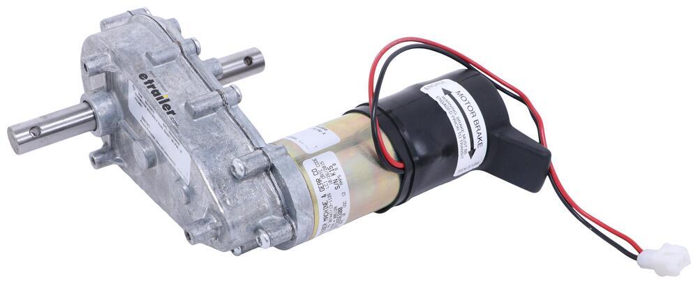 Replacement Gear Motor Assembly for Power Gear Slide Out - Dual Shaft - With Pin Connector - LC64VR