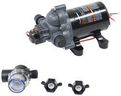 Flow Max RV Fresh Water Pump - 12 Volt - 3.0 Gallons Per Minute - 50 PSI - LC689052
