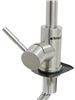 kitchen faucet single handle flow max rv - lever stainless steel