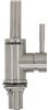 kitchen faucet gooseneck spout flow max rv - single lever handle stainless steel