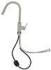 kitchen faucet single handle flow max rv w/ pull down spout - lever stainless steel