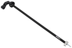 Replacement Left-Side Head and Roll Bar for Solera RV Slide-Out Awnings - Black - LC87FR
