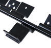 entry door replacement controlled motion hinge for rv - 6 leaf black