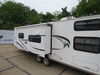 2011 forest river flagstaff classic super lite travel trailer  slide-out awnings solera rv awning - 145 inch wide white