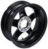 wheel only 5 on 4-1/2 inch aluminum liger trailer - 14 x glossy black