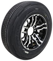 Cooper Work Series 215/75R17.5 Radial Tire w/ 17-1/2" Wheel - 8 on 6-1/2 - LR H - Black - LH28FR