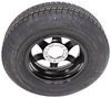 tire with wheel 15 inch castle rock st225/75r15 radial w/ liger aluminum - 6 on 5-1/2 lr d black