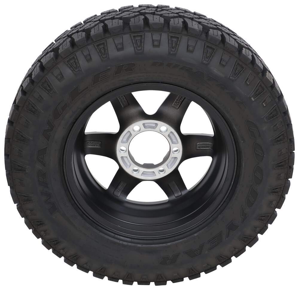 Goodyear Wrangler LT225/75R16 Off-Road Tire W 16" Liger Aluminum Wheel ...