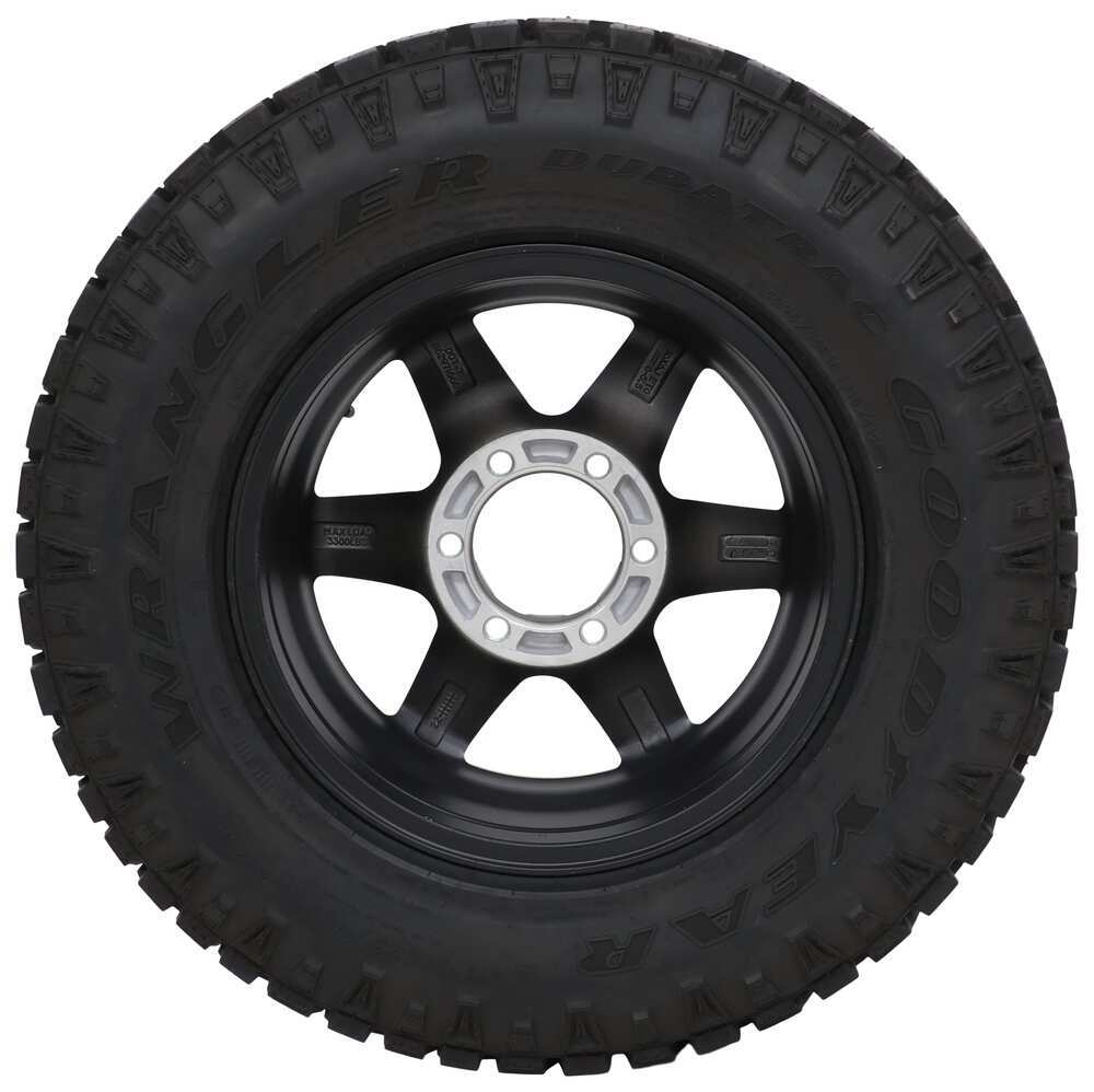 Goodyear Wrangler LT225/75R16 Off-Road Tire W 16" Liger Aluminum Wheel ...