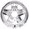 wheel only 12 inch aluminum lynx trailer - x 4 rim 5 on 4-1/2 silver