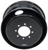 wheel only 17-1/2 inch lionshead steel dual - x 6-3/4 8 on 6-1/2 4.76 pilot black