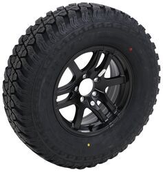 Westlake ST235/75R15 Radial Tire w 15" Phoenix Aluminum Wheel - 5 on 4-1/2 - LR D - Matte Black - LH52FR