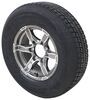 tire with wheel 15 inch castle rock st225/75r15 radial w/ liger aluminum - 6 on 5-1/2 lr d gray