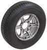 Castle Rock ST225/75R15 Radial Tire w/ 15" Liger Aluminum Wheel - 6 on 5-1/2 - LR D - Gray