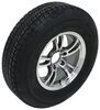 Castle Rock ST225/75R15 Radial Tire w/ 15" Jaguar Aluminum Wheel - 5 on 4-1/2 - LR E - Gray