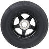 tire with wheel radial castle rock st205/75r14 w/ 14 inch margay aluminum - 5 on 4-1/2 lr c black