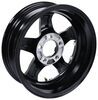 wheel only aluminum lion trailer - 15 inch x 5 rim on 4-1/2 glossy black