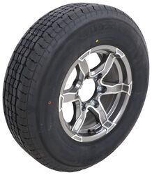 Westlake ST225/75R15 Radial Tire w/ 15" Liger Aluminum Wheel - 6 on 5-1/2 - LR E - Gray - LH96FR