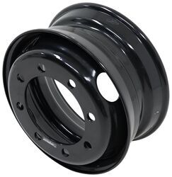 Lionshead Steel Dual Wheel - 17-1/2" x 6-3/4" - 8 on 275 mm - 8.7" Pilot - Black - LH99VR