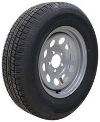 Castle Rock ST205/75R15 Radial Trailer Tire w/ 15" Silver Mod Wheel - 5 on 4-1/2 - Load Range C - LHACK121