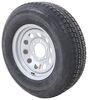 tire with wheel 15 inch castle rock st225/75r15 radial trailer w/ silver mod - 6 on 5-1/2 load range d