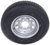 tire with wheel 16 inch castle rock st235/80r16 radial trailer w/ silver mod - 8 on 6-1/2 load range e