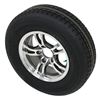 tire with wheel 14 inch castle rock st205/75r14 radial w/ jaguar aluminum - 5 on 4-1/2 lr c gray