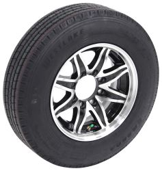 Westlake 215/75R17.5 Radial Tire w 17-1/2" Lynx Aluminum Wheel - 8 on 6-1/2 - LR J - Black - LHAS701