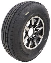 Westlake ST235/85R16 Radial Tire w 16" Bobcat Aluminum Wheel - 8 on 6-1/2 - LR G - Black - LHAXSO513B