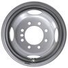wheel only lionshead steel dual - 16 inch x 6 8 on 6-1/2 4.77 pilot silver