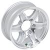 Aluminum Lynx Trailer Wheel - 15" x 6" Rim - 6 on 5-1/2 - Silver 6 on 5-1/2 Inch LHSL311