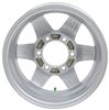 wheel only 6 on 5-1/2 inch aluminum lynx trailer - 15 x rim silver