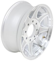 Aluminum Lynx Trailer Wheel - 17-1/2" x 6-3/4" Rim - 8 on 6-1/2 - Silver - LI44FR