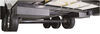 0  cargo bins lippert underchassis double bin storage unit w/ spare tire carrier for rvs - 99-1/2 inch long