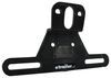 license plates and frames mounting hardware trailer plate mount bracket angled rust proof polymer - black