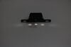 license plate lights optronics led trailer light with bracket - submersible 5 diodes clear lens